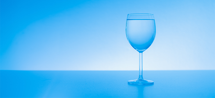 taça azul.