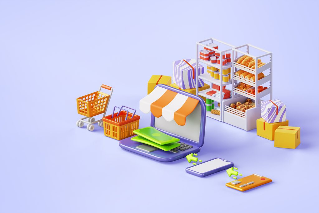 Imagem que remete a integração de muitos canais no omnichannel